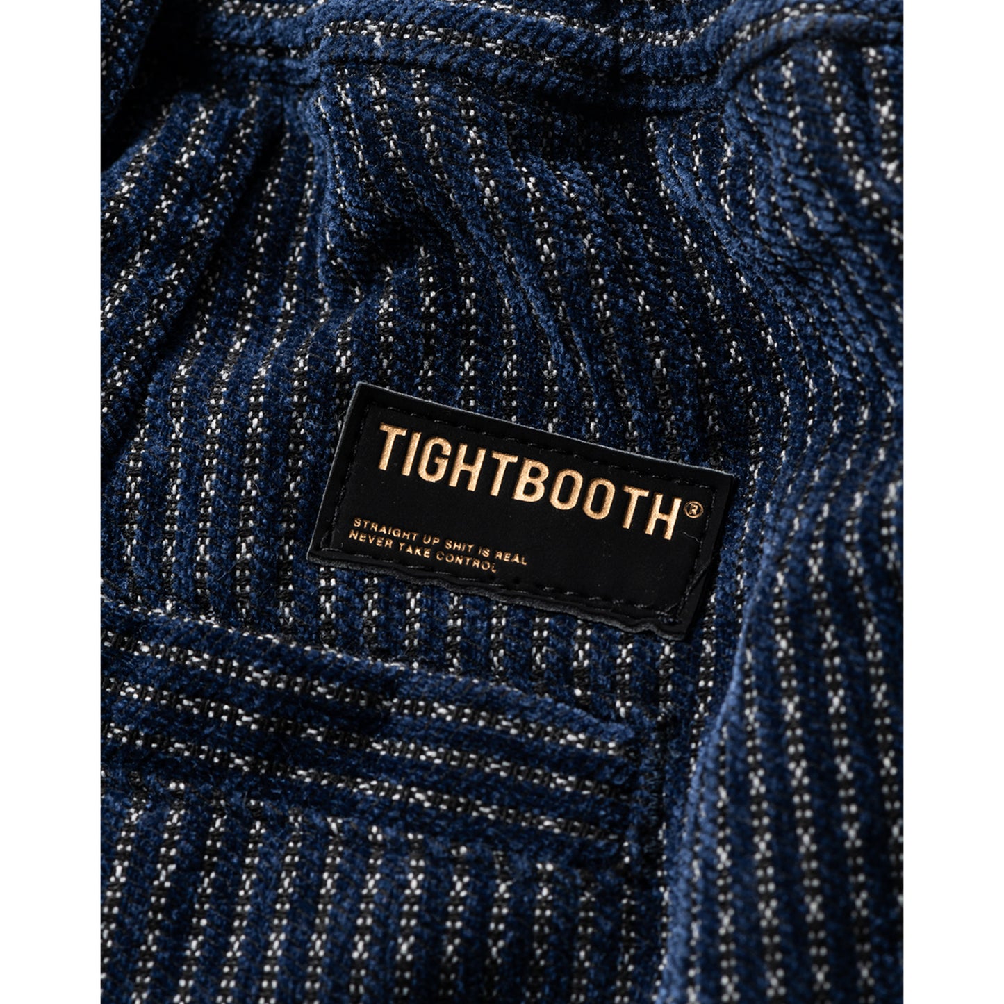 DOT CORD BALLOON PANTS / NAVY