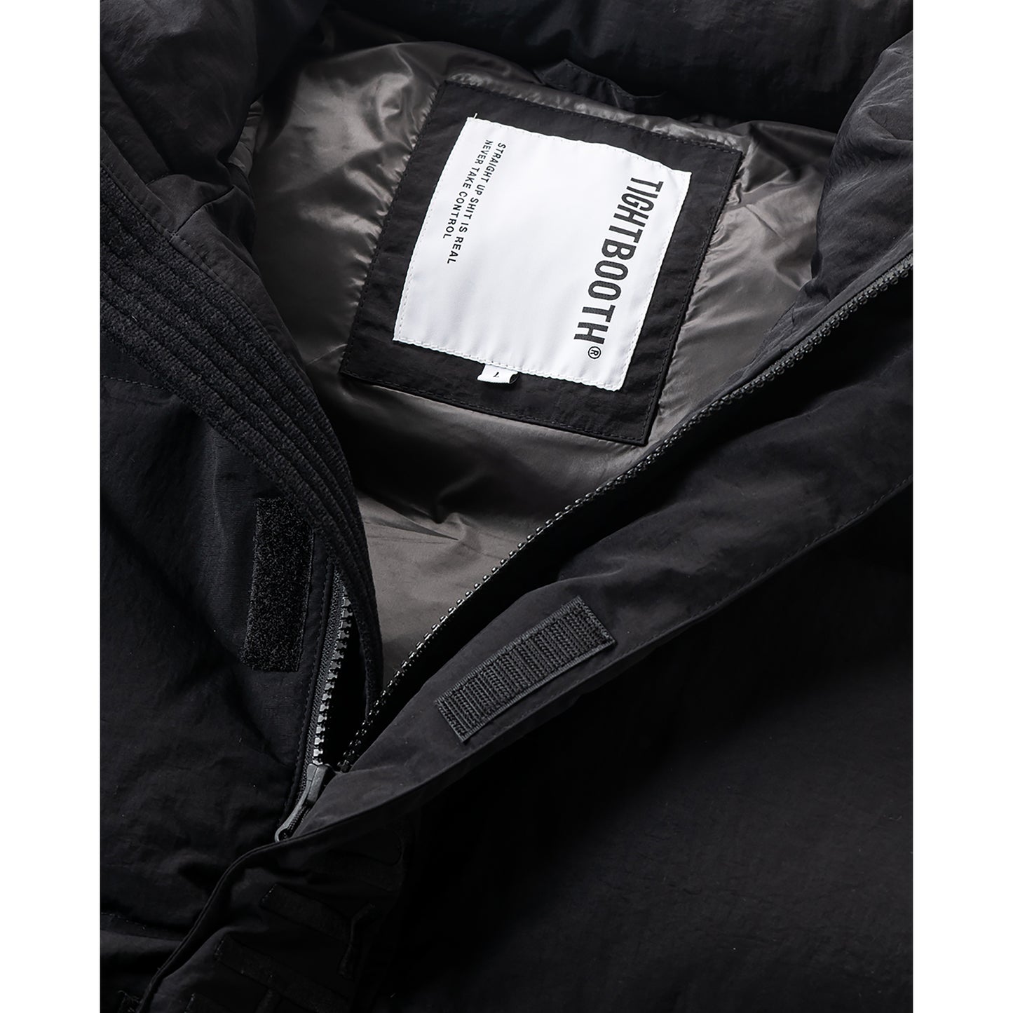 PLAC DOWN VEST / BLACK