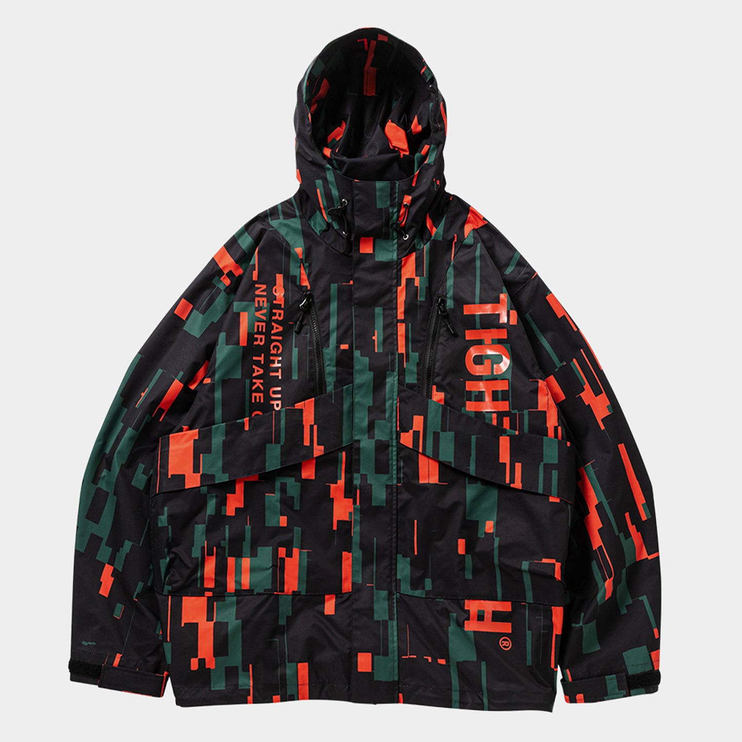 HOODED TACTICAL JACKET / NOISE
