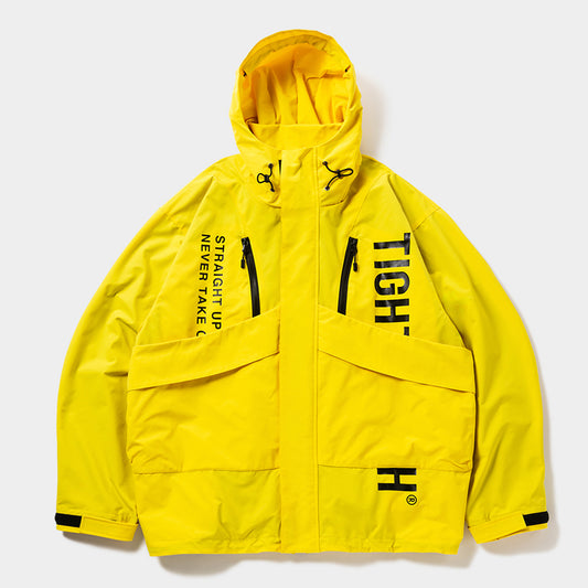 HOODED TACTICAL JACKET / YELLOW