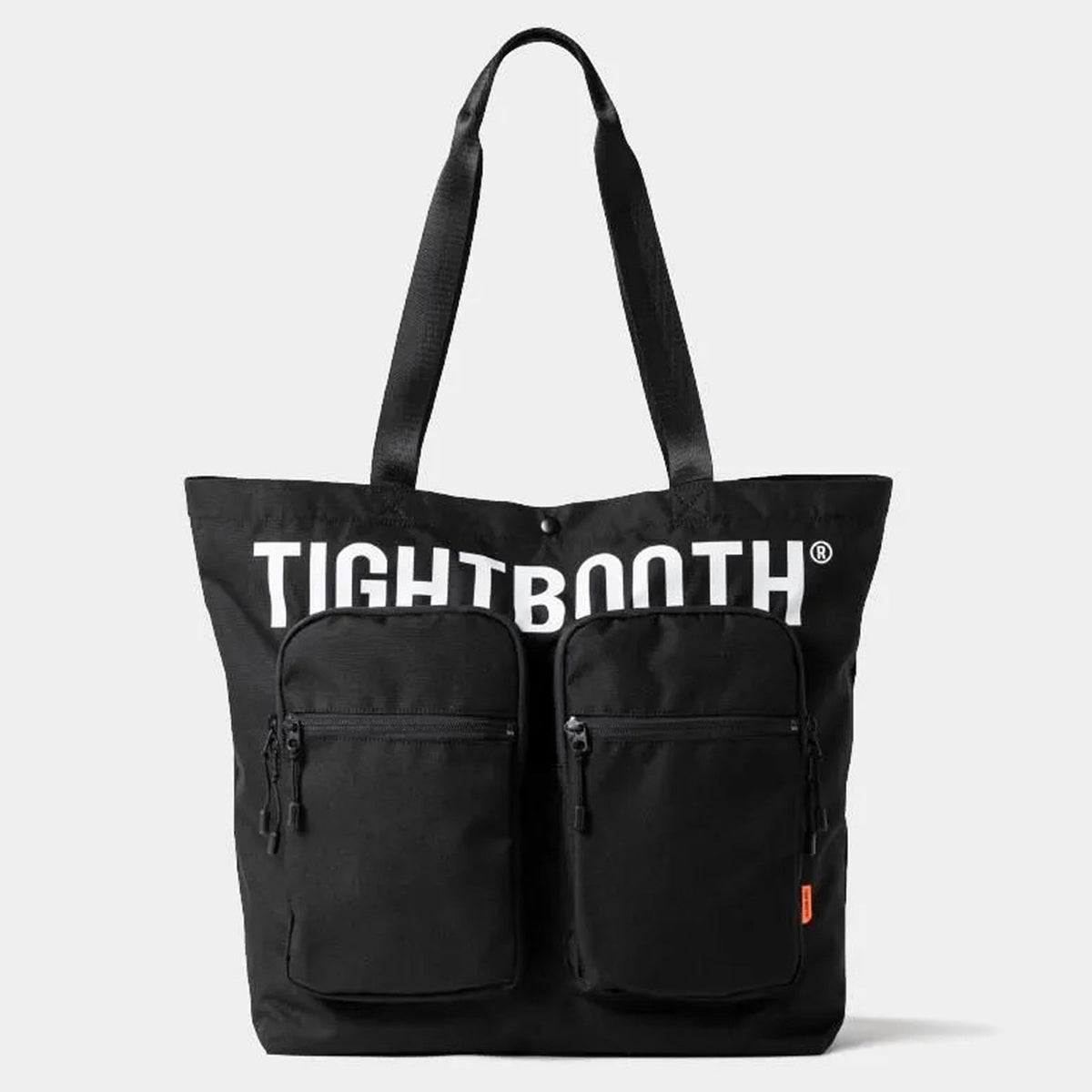 DOUBLE POCKET TOTE / BLACK