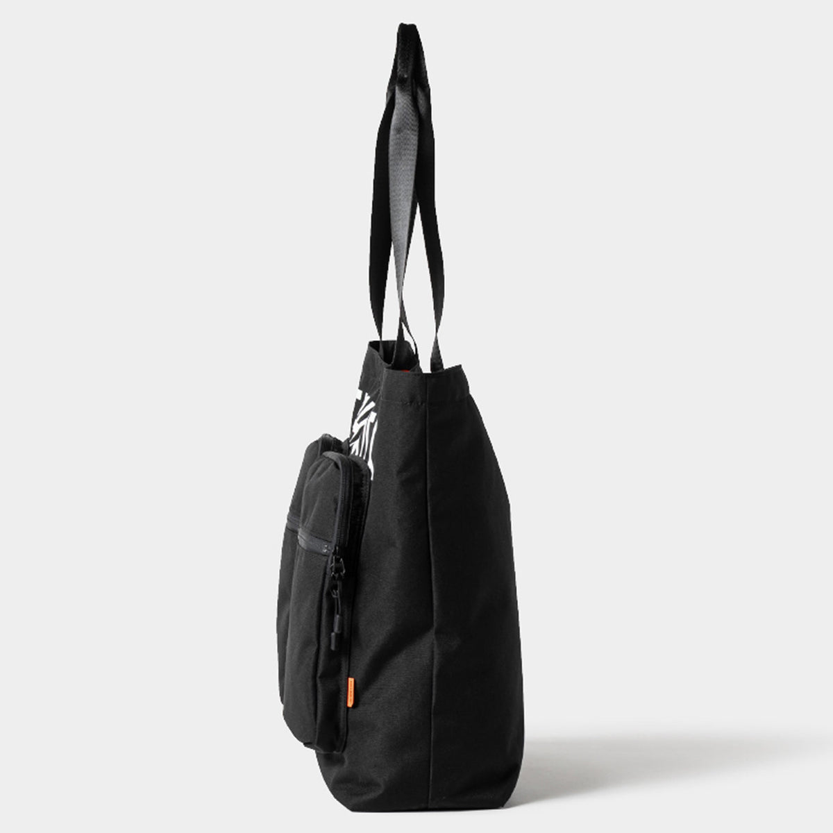 DOUBLE POCKET TOTE / BLACK
