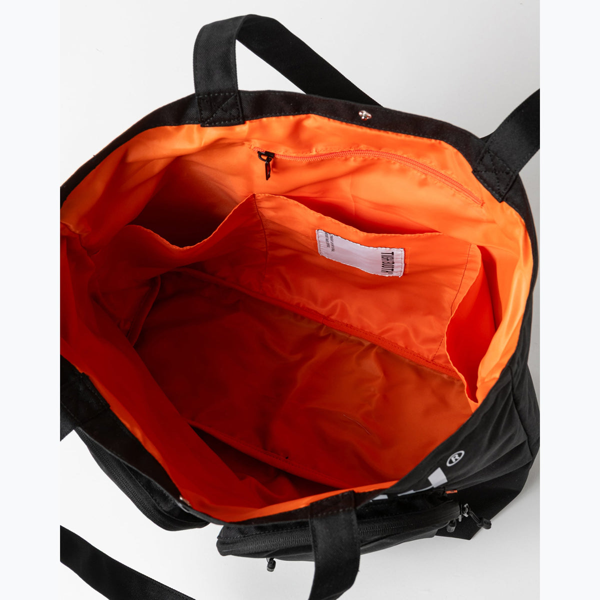 DOUBLE POCKET TOTE / BLACK