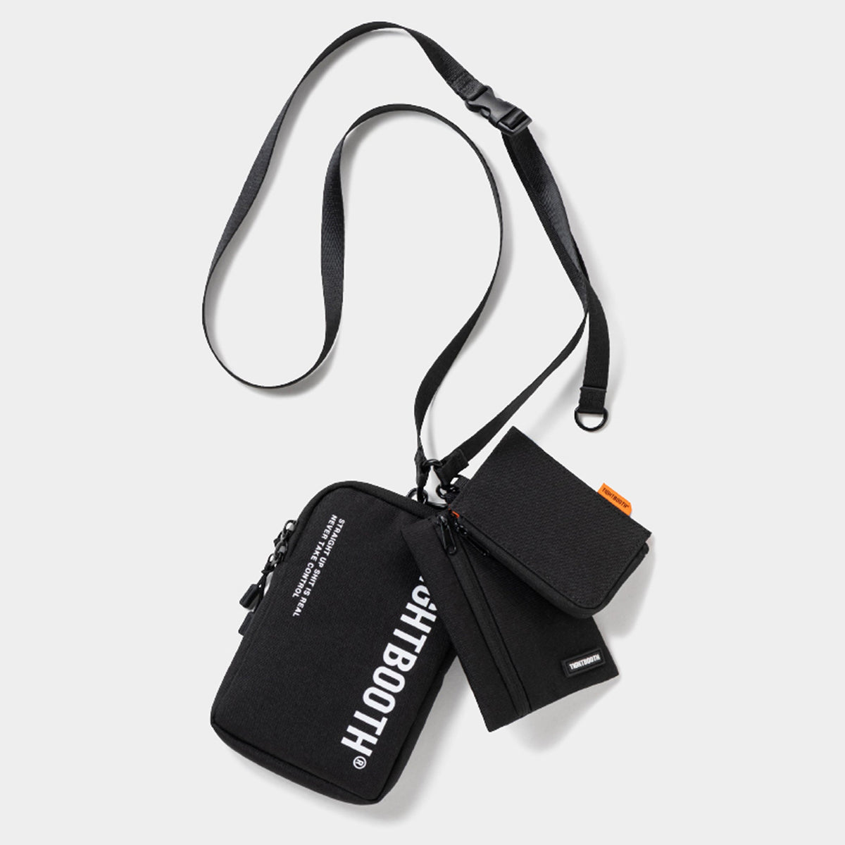 TRIPELE STACK POUCH / BLACK