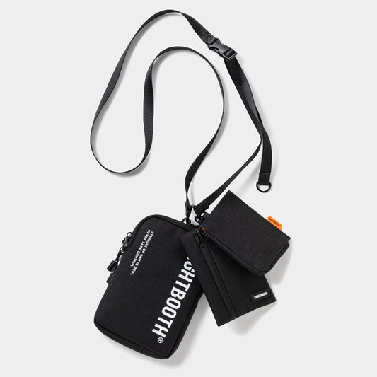 TRIPELE STACK POUCH / BLACK