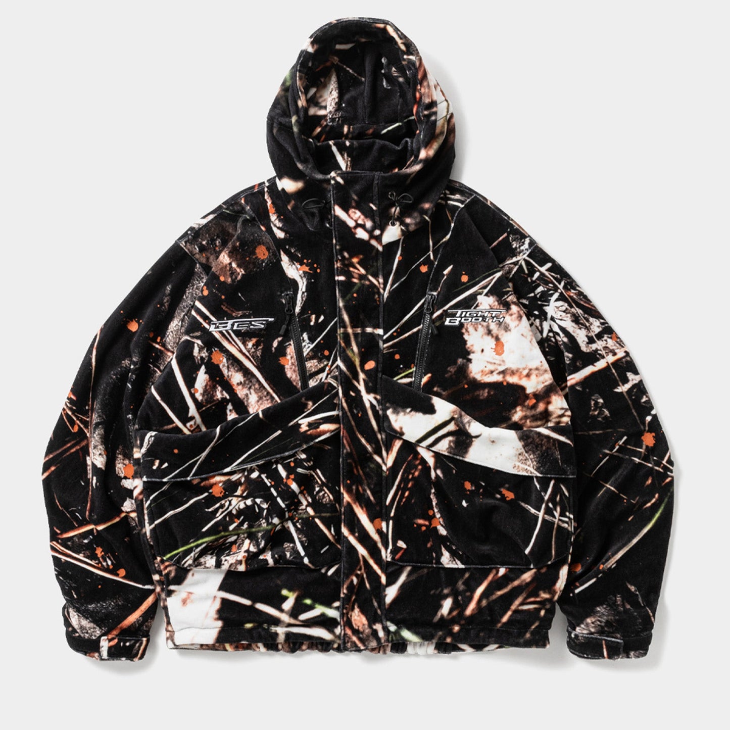 TACTICAL VELOUR CAMO JKT（TIGHTBOOTH x BES）/ CAMO