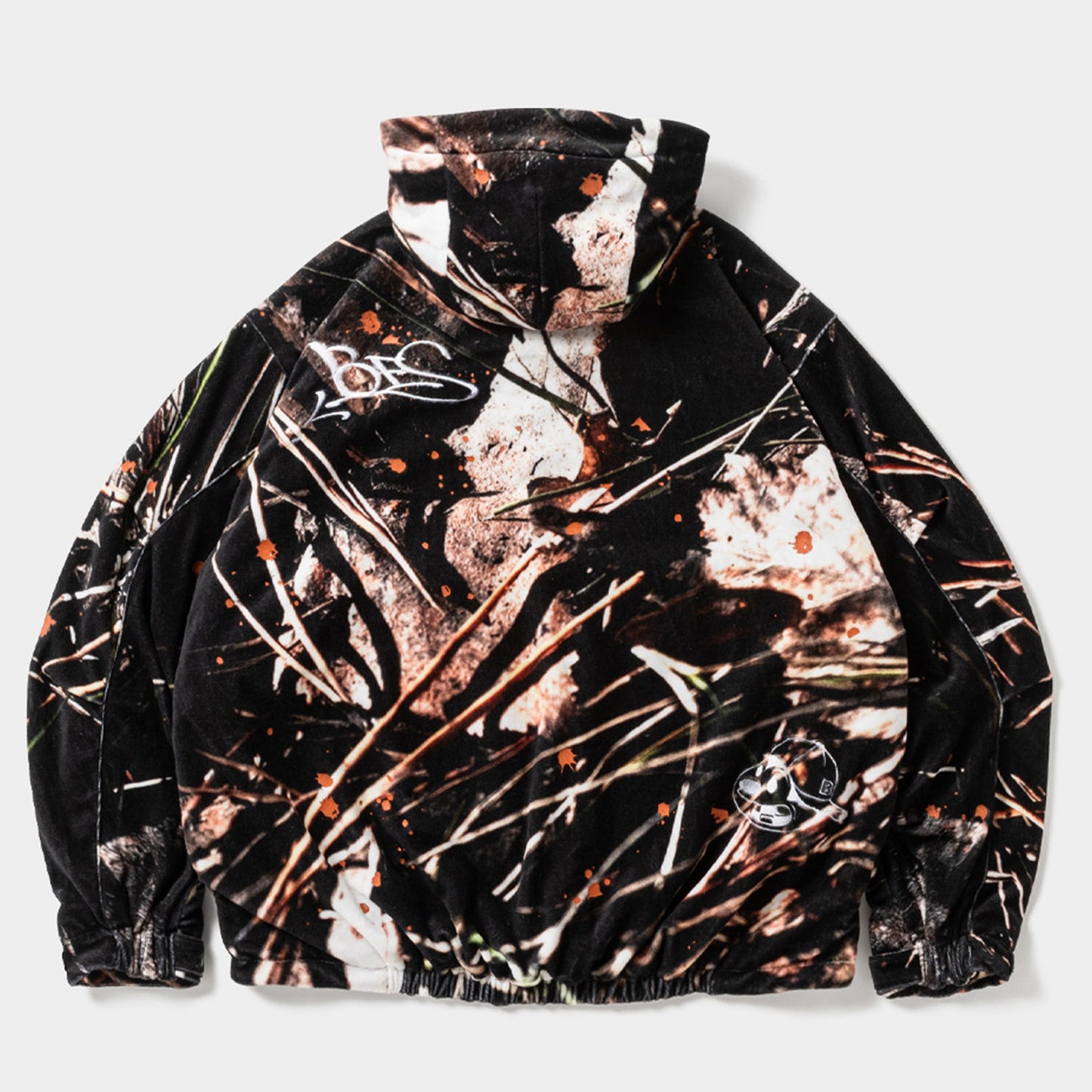TACTICAL VELOUR CAMO JKT（TIGHTBOOTH x BES）/ CAMO