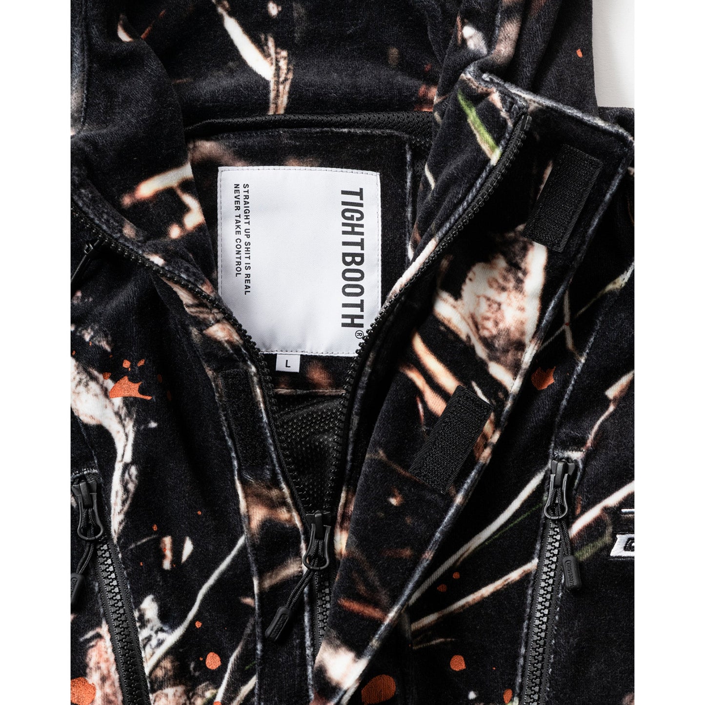 TACTICAL VELOUR CAMO JKT（TIGHTBOOTH x BES）/ CAMO
