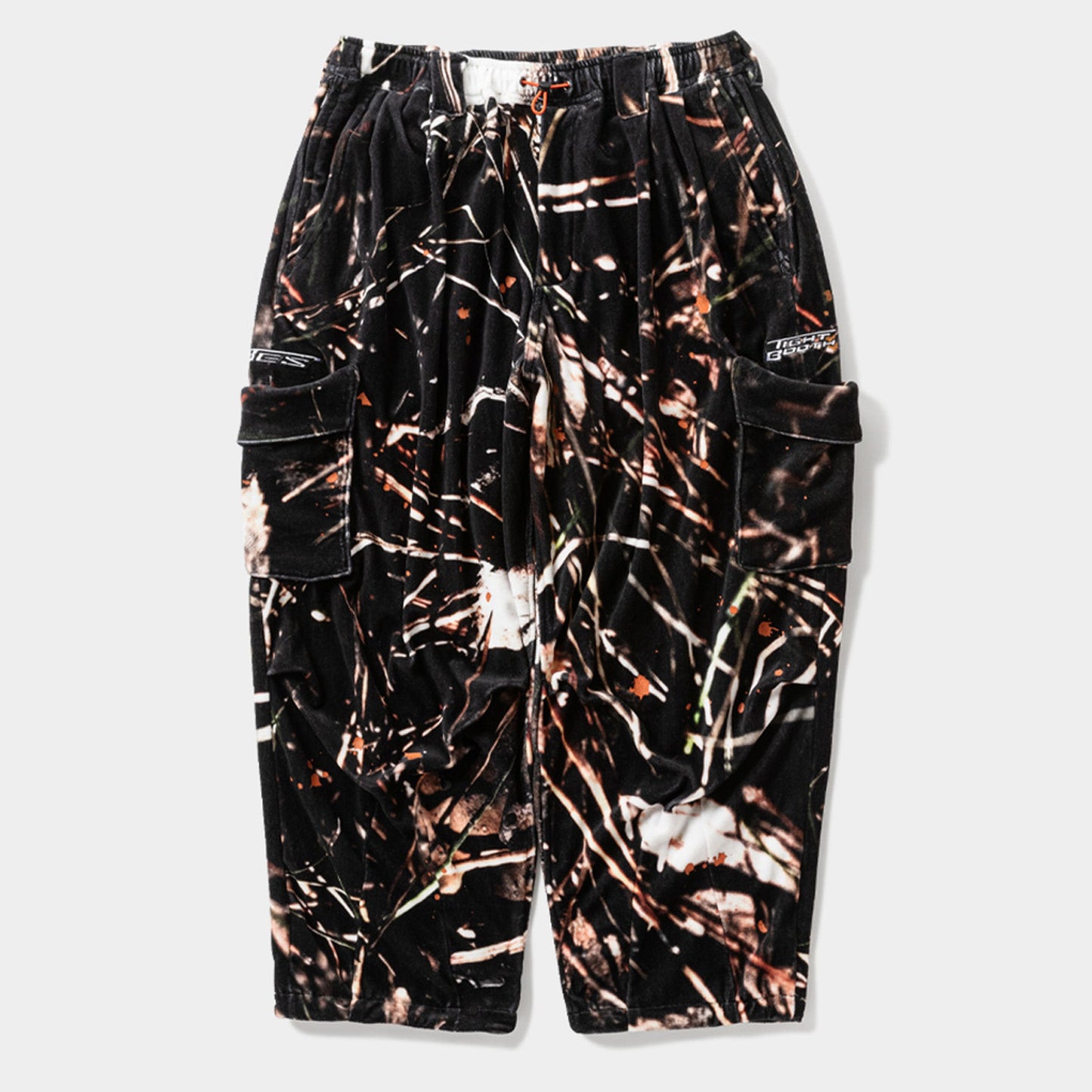 TACTICAL VELOUR CAMO BALLOON PANTS（TIGHTBOOTH x BES）/ CAMO