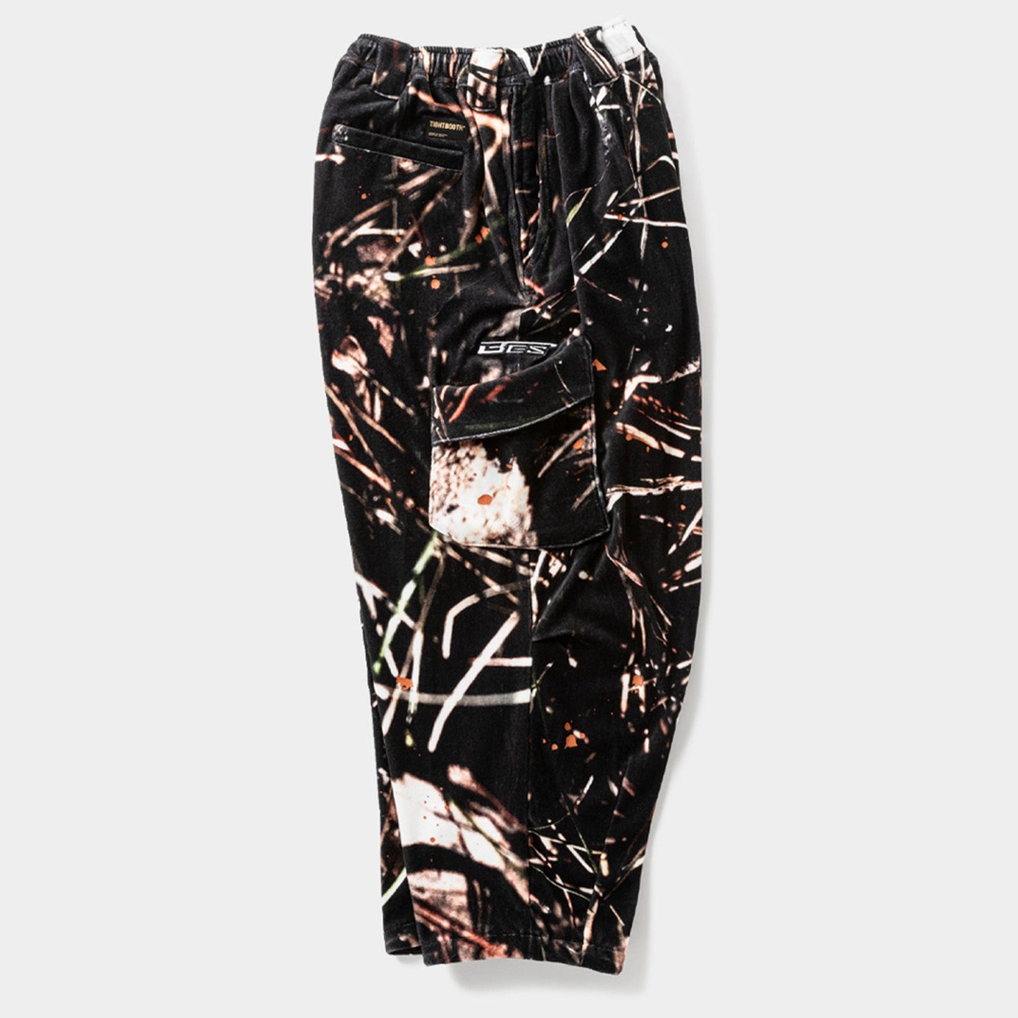 TACTICAL VELOUR CAMO BALLOON PANTS（TIGHTBOOTH x BES）/ CAMO