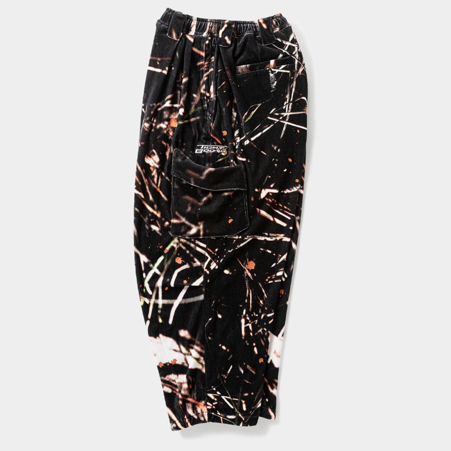 TACTICAL VELOUR CAMO BALLOON PANTS（TIGHTBOOTH x BES）/ CAMO