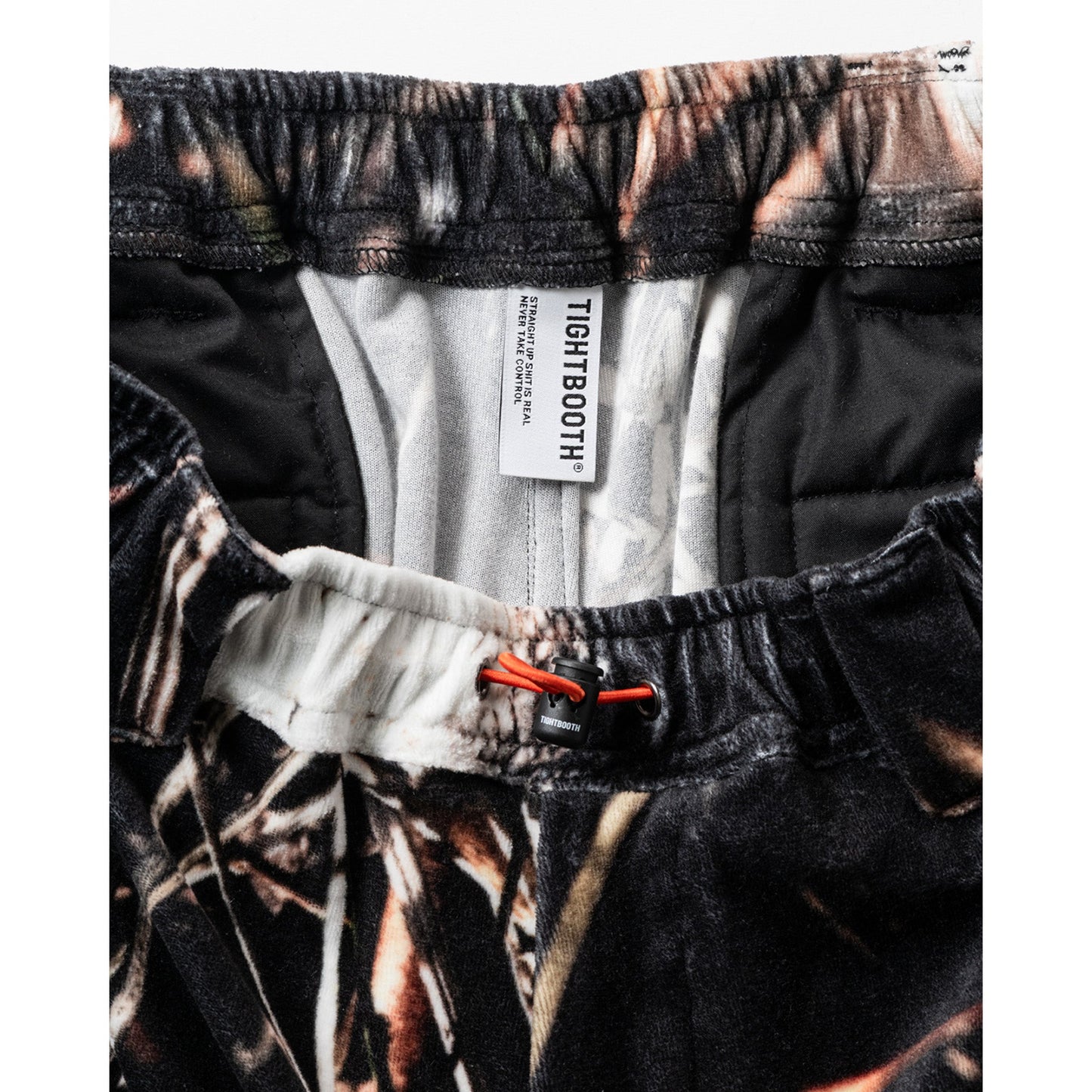 TACTICAL VELOUR CAMO BALLOON PANTS（TIGHTBOOTH x BES）/ CAMO