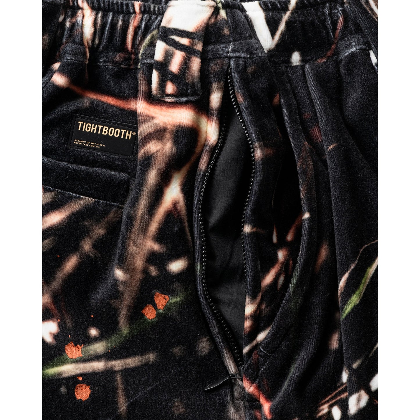 TACTICAL VELOUR CAMO BALLOON PANTS（TIGHTBOOTH x BES）/ CAMO