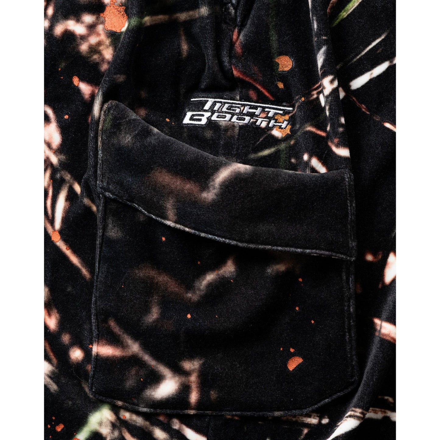 TACTICAL VELOUR CAMO BALLOON PANTS（TIGHTBOOTH x BES）/ CAMO