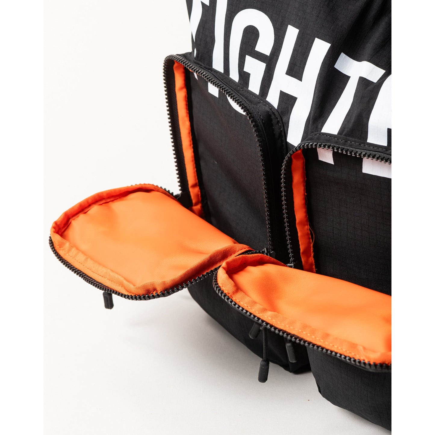 TRIPLE POCKET RIPSTOP BIG TOTE / BLACK