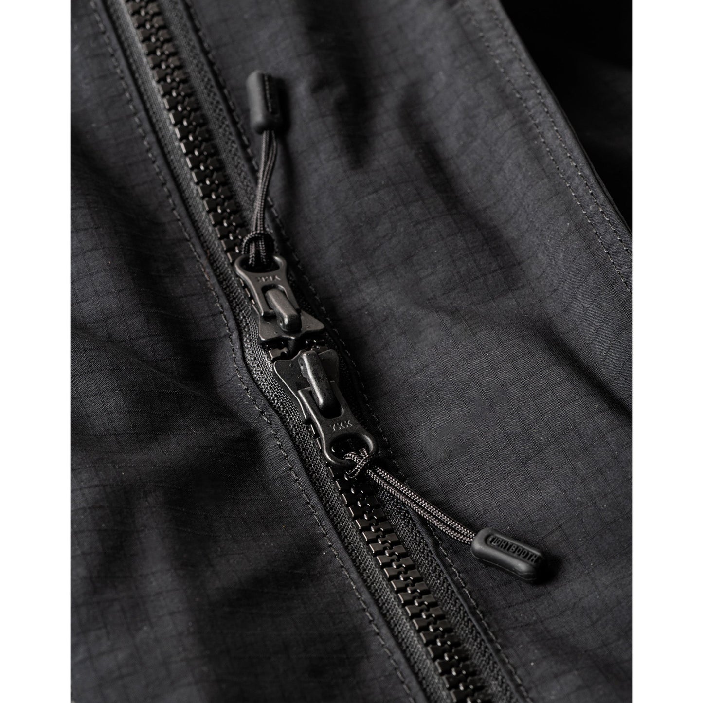 TRIPLE POCKET RIPSTOP BIG TOTE / BLACK