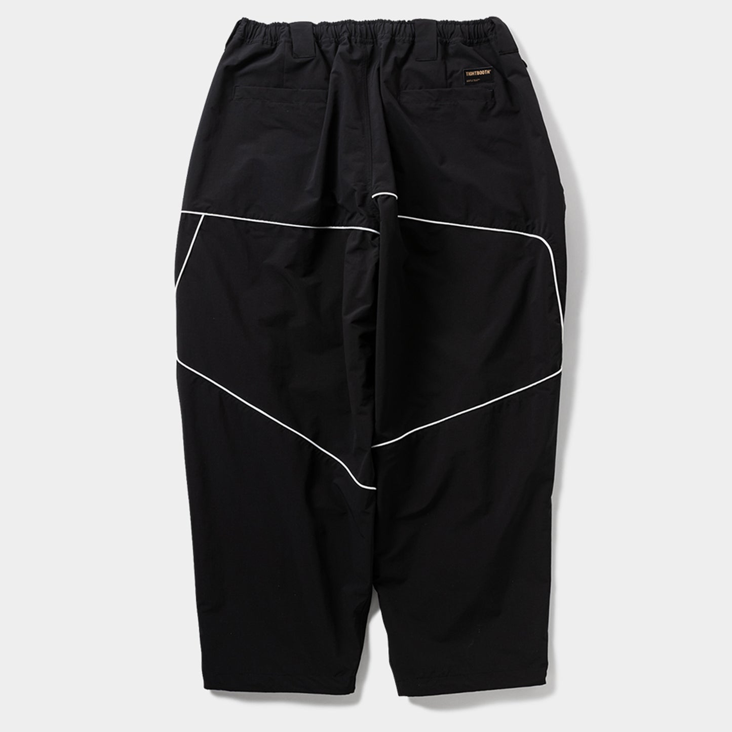 PIPING TACTICAL BALLOON PANTS / BLACK