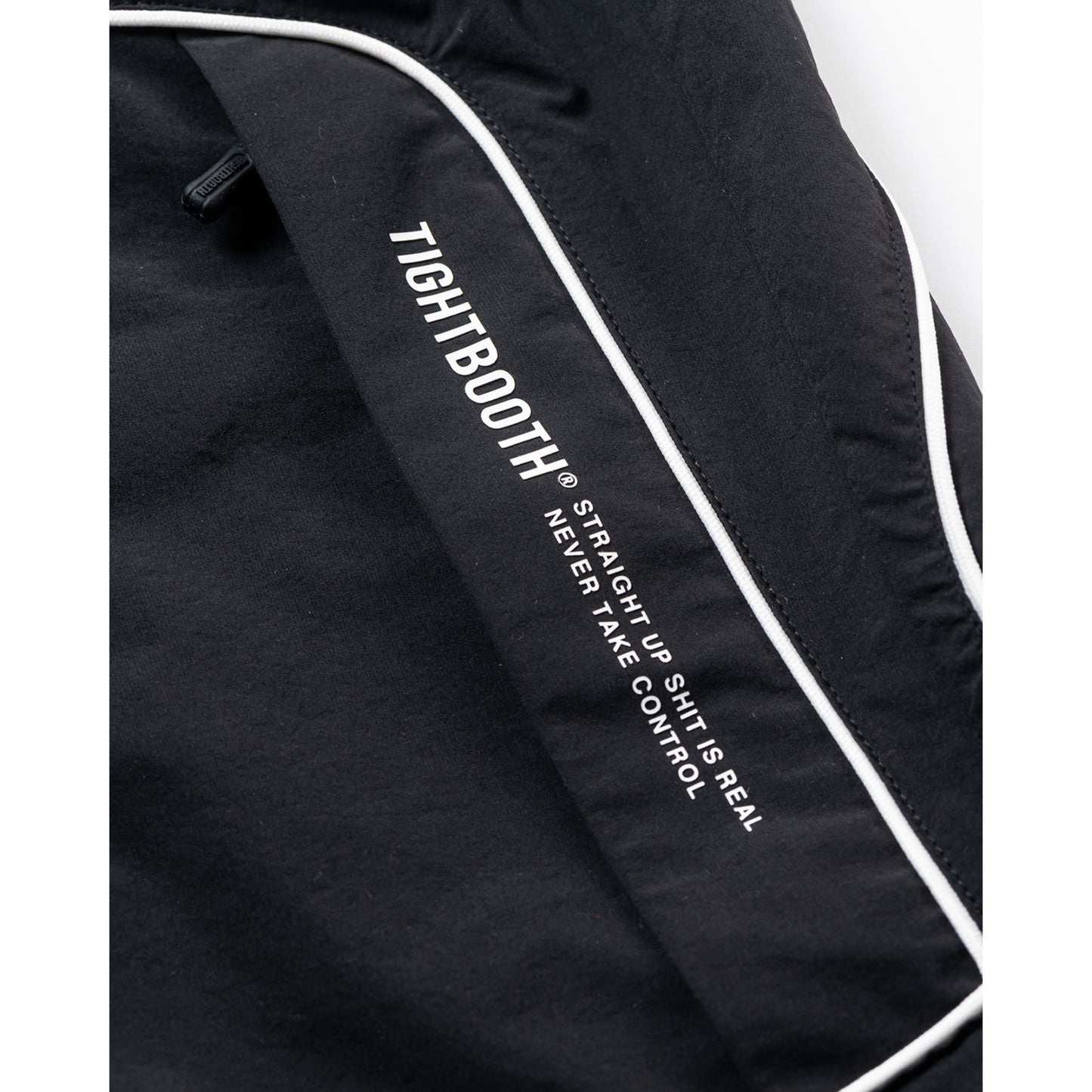 PIPING TACTICAL BALLOON PANTS / BLACK