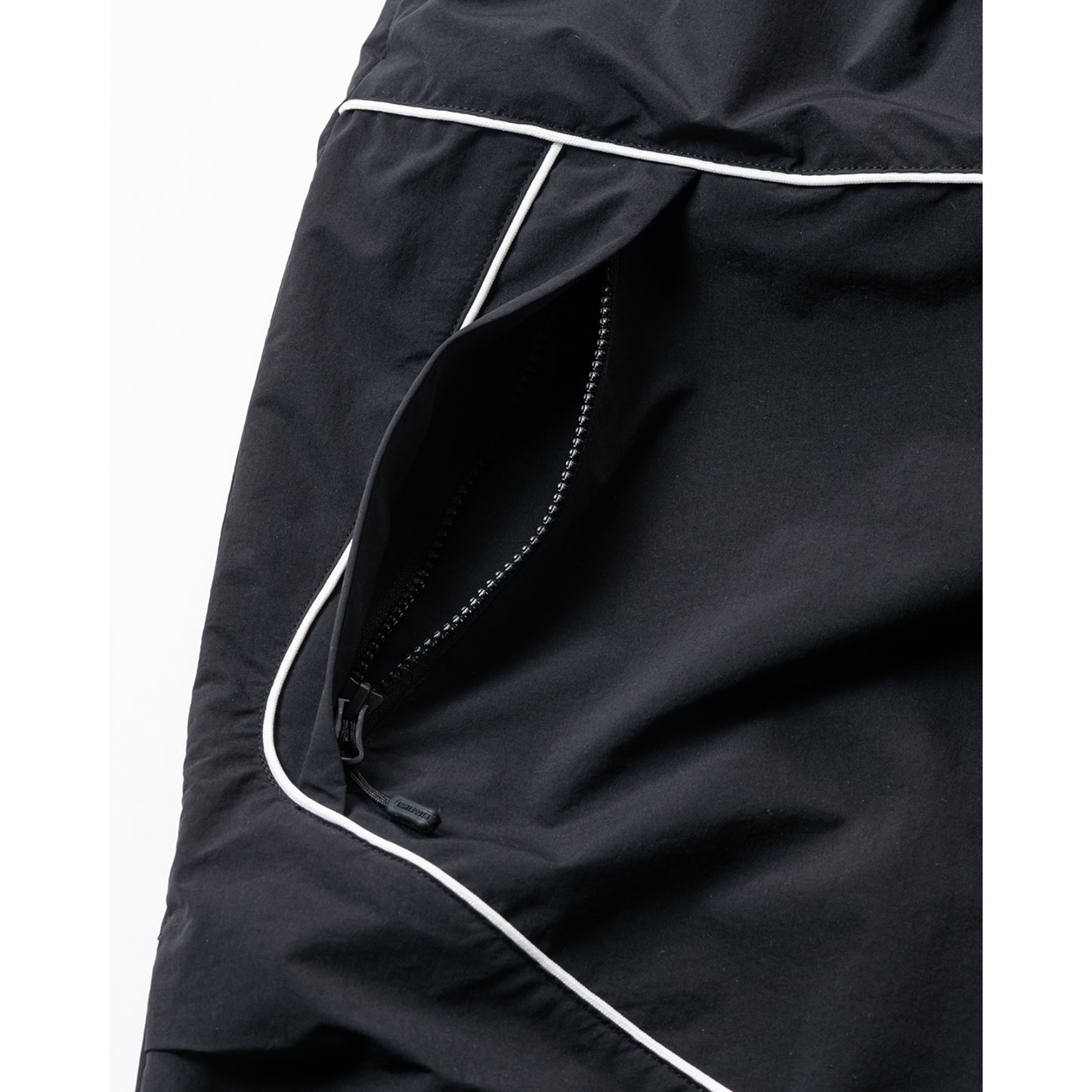 PIPING TACTICAL BALLOON PANTS / BLACK