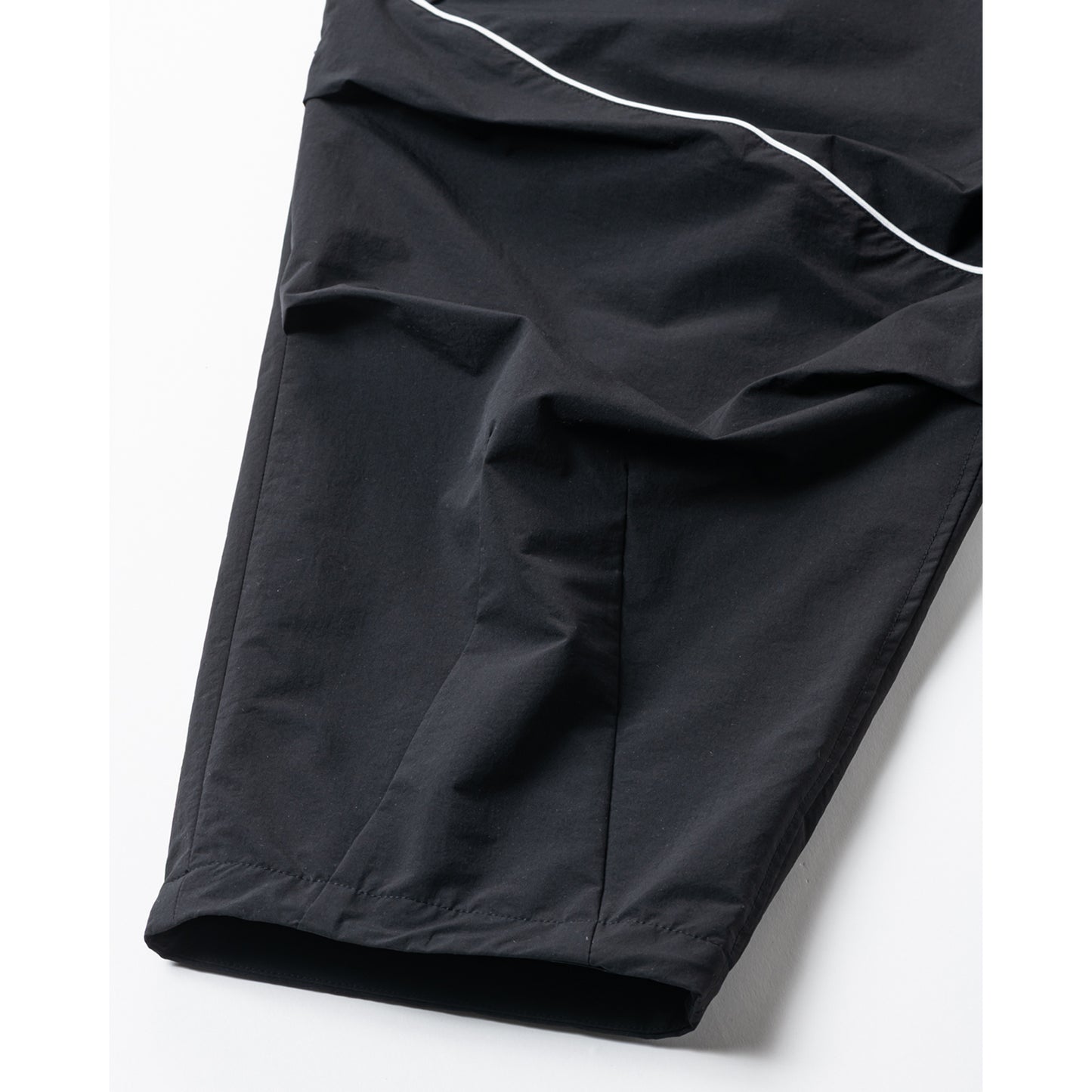 PIPING TACTICAL BALLOON PANTS / BLACK