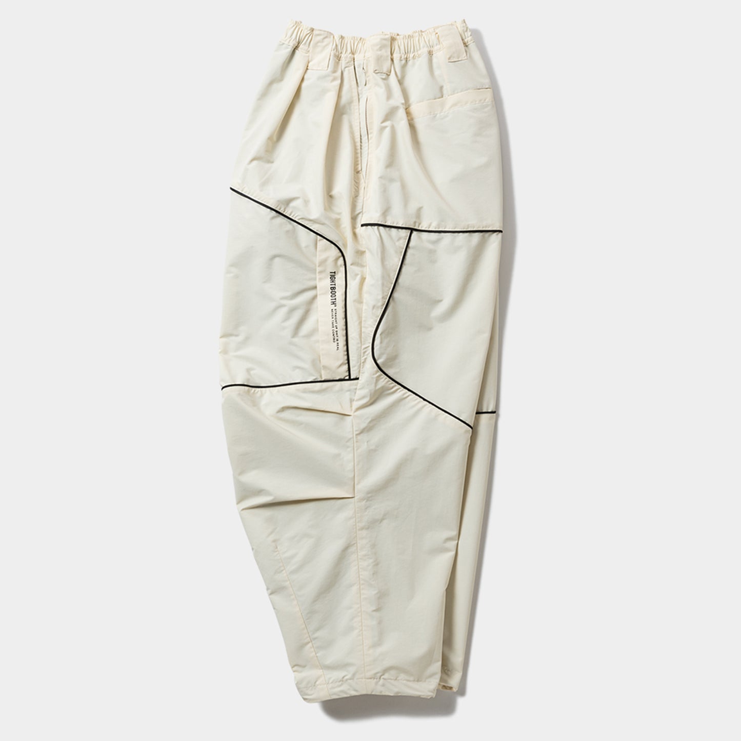 PIPING TACTICAL BALLOON PANTS / IVORY