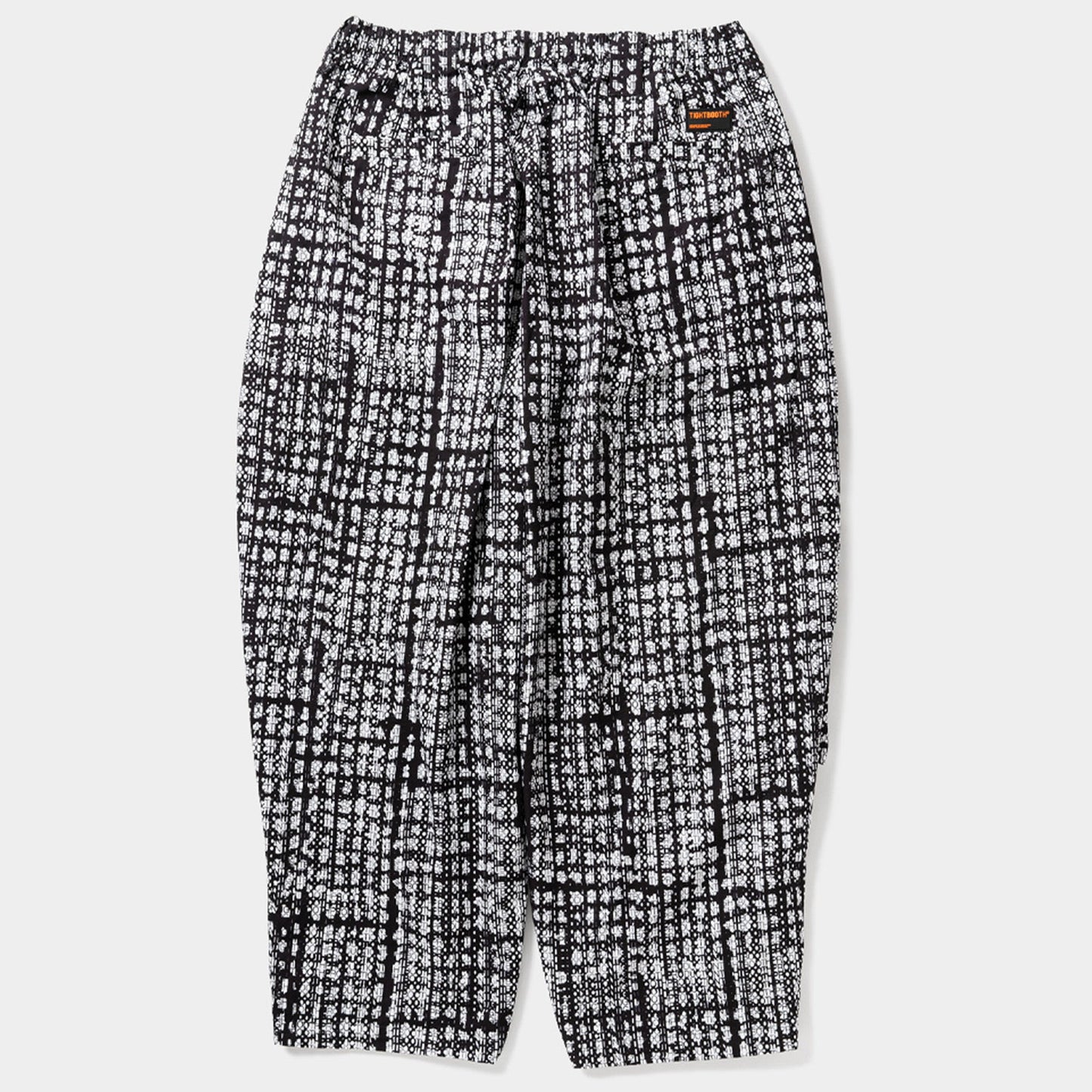 BLEEDING LOGO BALLON PANTS / BLACK