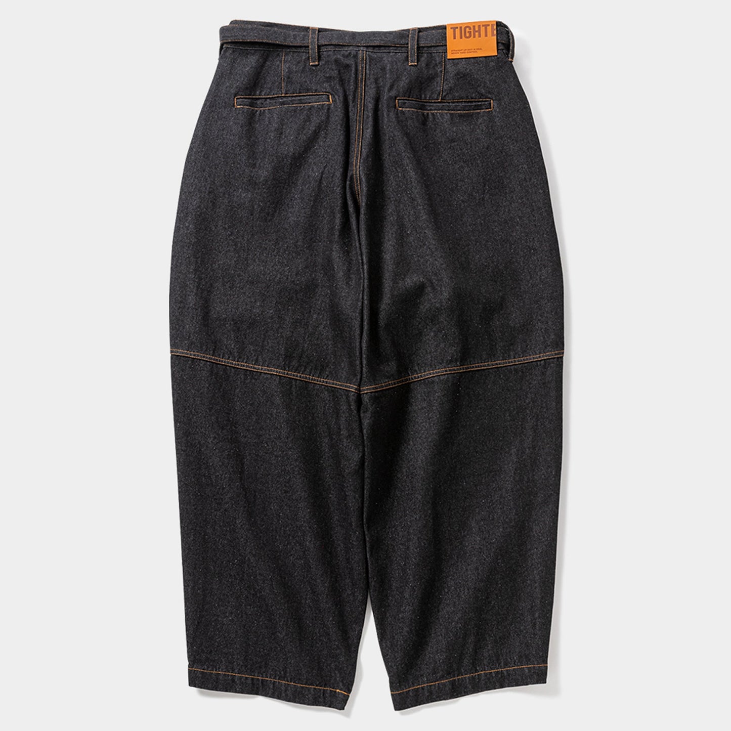 DENIM BALLOON PANTS / BLACK