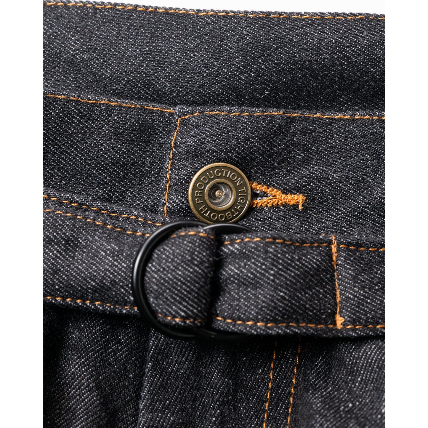 DENIM BALLOON PANTS / BLACK