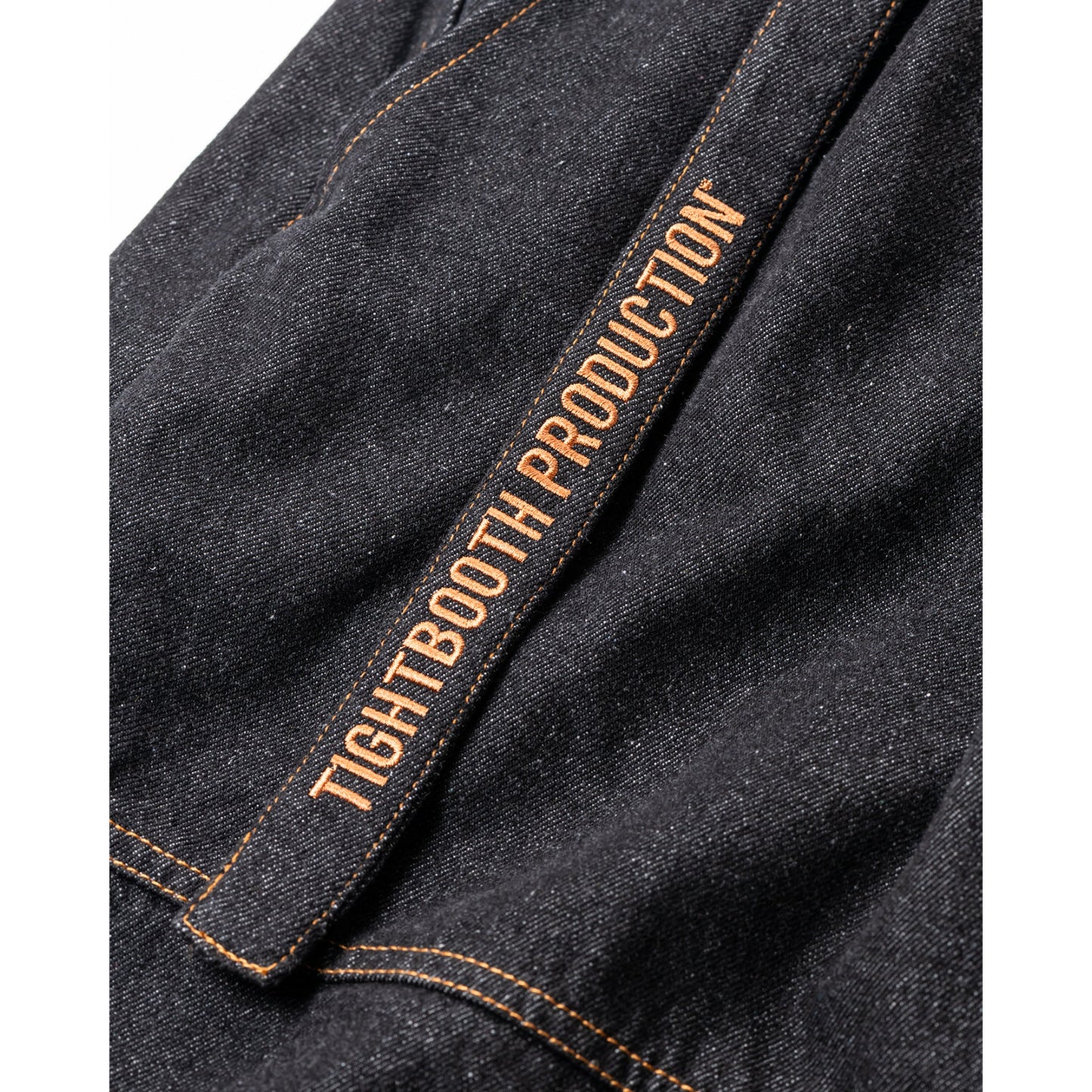 DENIM BALLOON PANTS / BLACK
