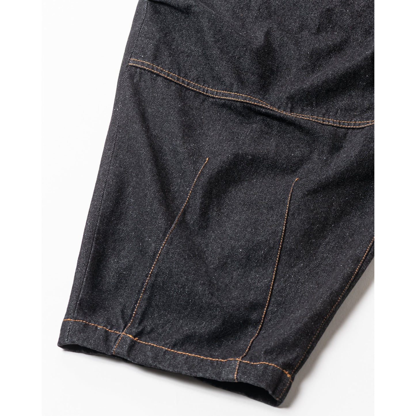 DENIM BALLOON PANTS / BLACK