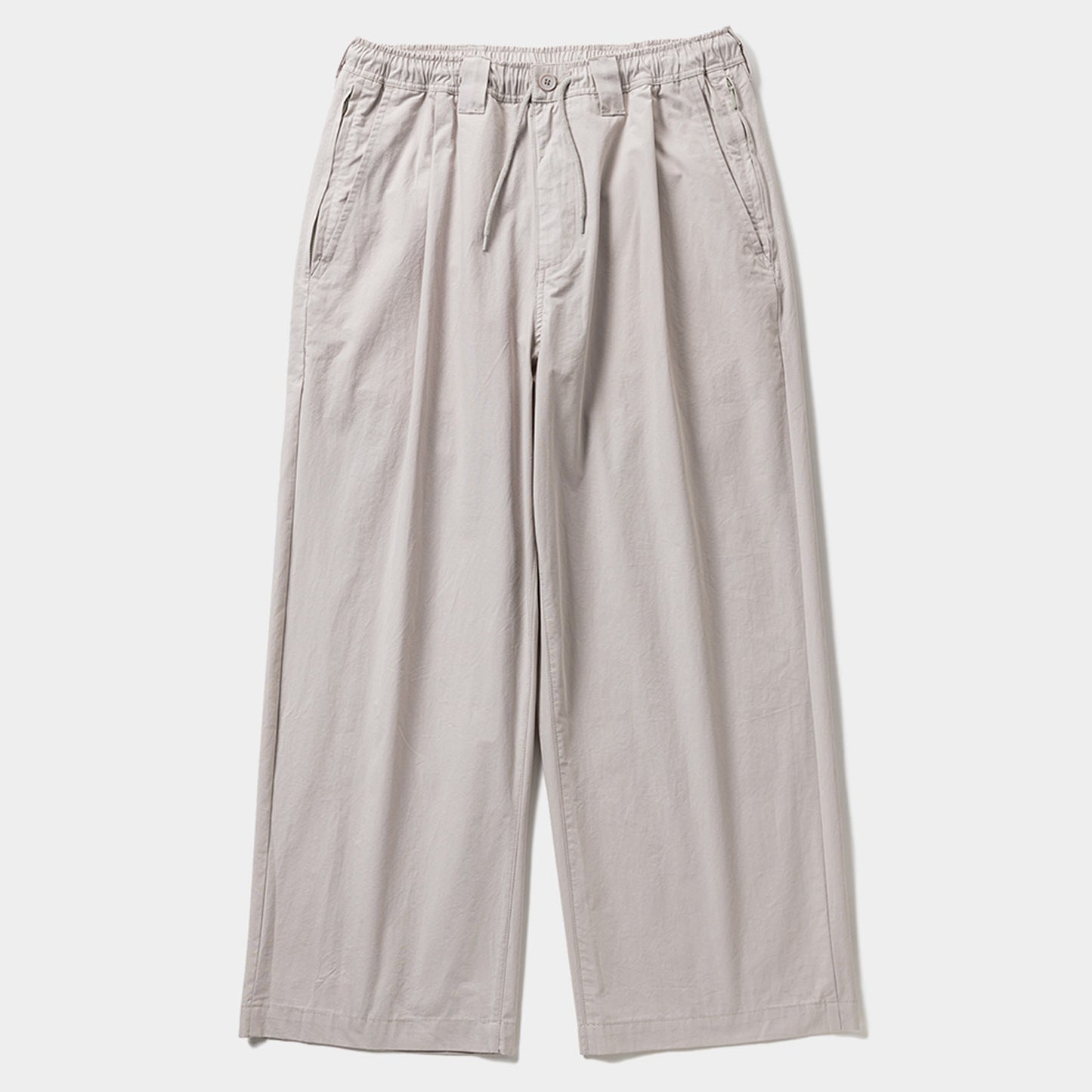 BAGGY PIPE PANTS/ IGHT GREY