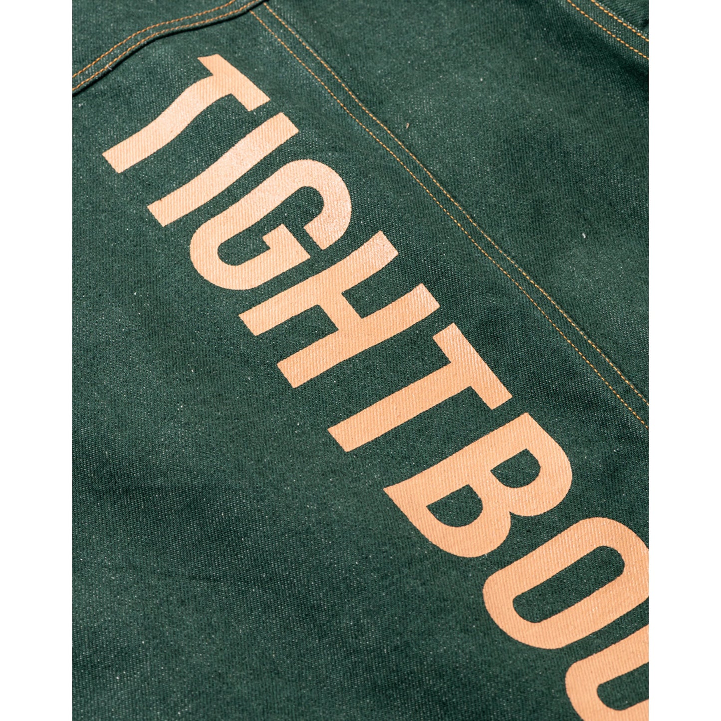 DENIM JACKET / DARK GREEN