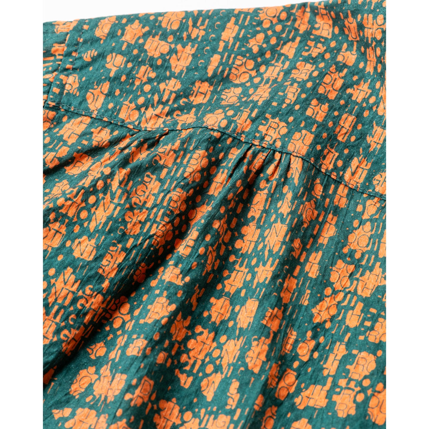BLEEDING LOGO ALOHA / GREEN x ORANGE
