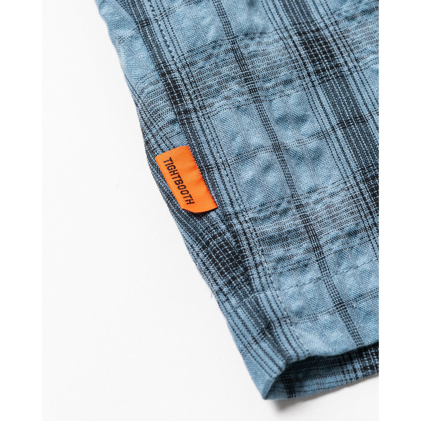 PLAID S/S SHIRT / SAX