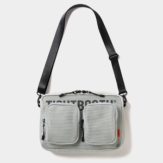 LOGO MESH SACOCHE / GREY