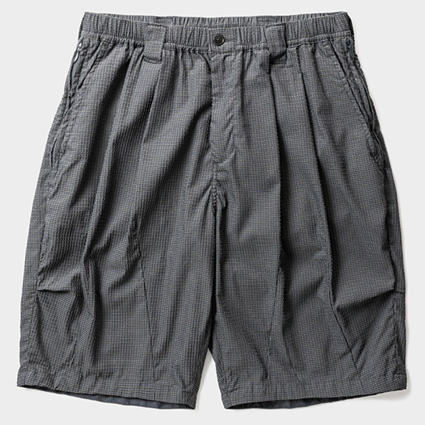 SEERSUCKER BIG SHORTS / GRAY