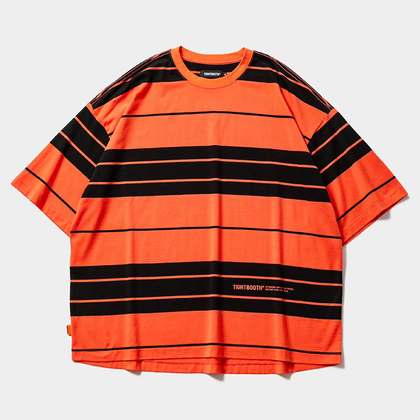 BORDER S/S T-SHIRTS / ORANGE