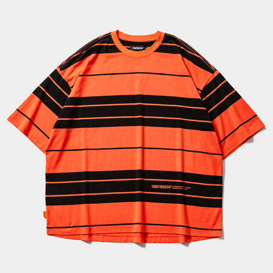 BORDER S/S T-SHIRTS / ORANGE