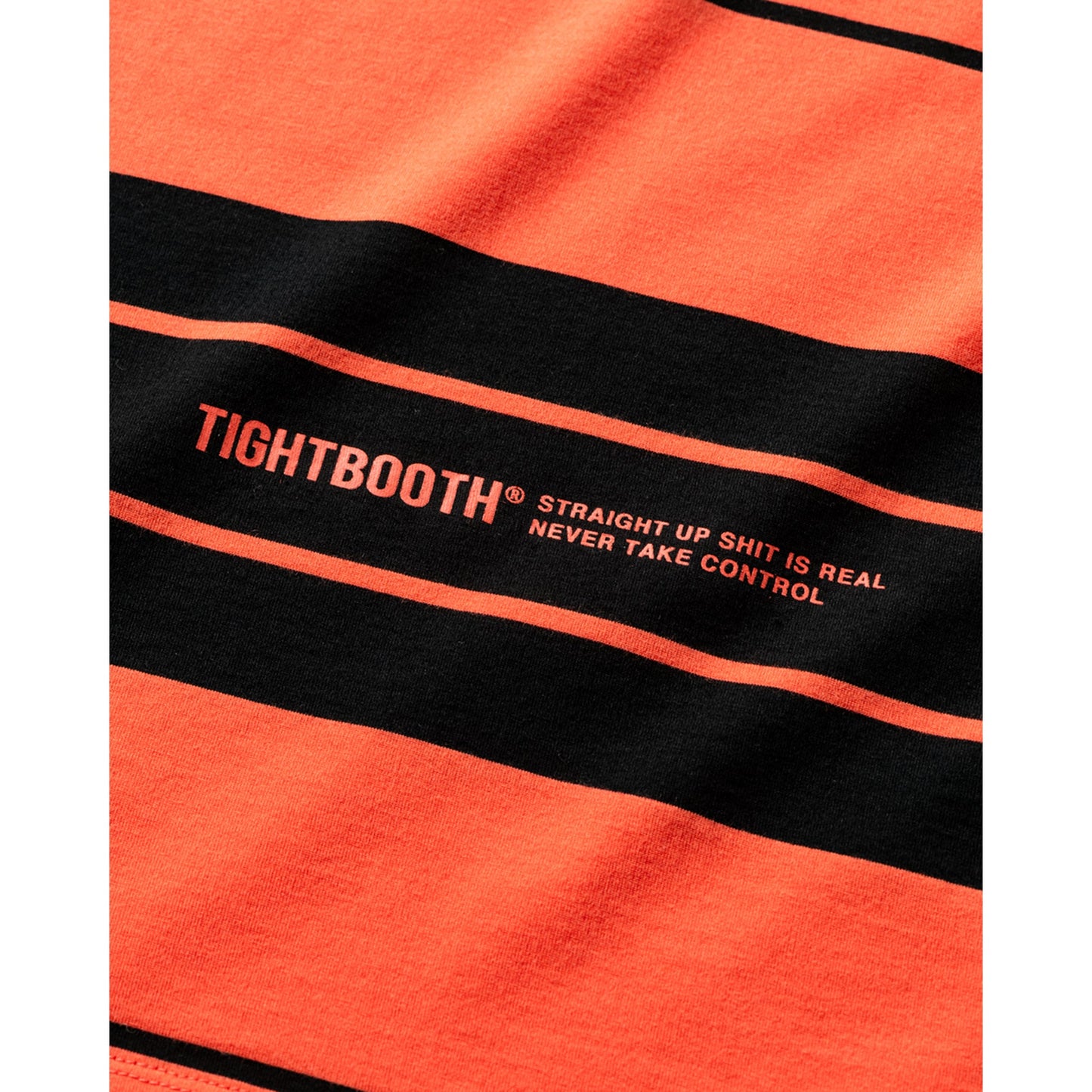 BORDER S/S T-SHIRTS / ORANGE
