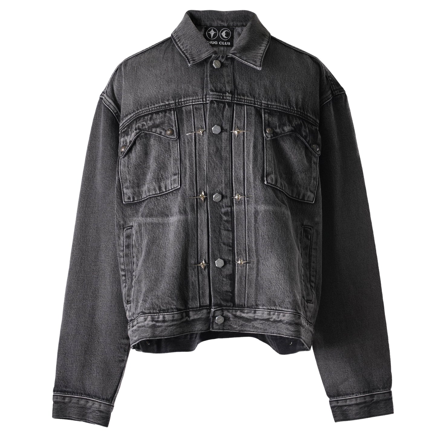 CLAW DENIM JACKET / BLACK