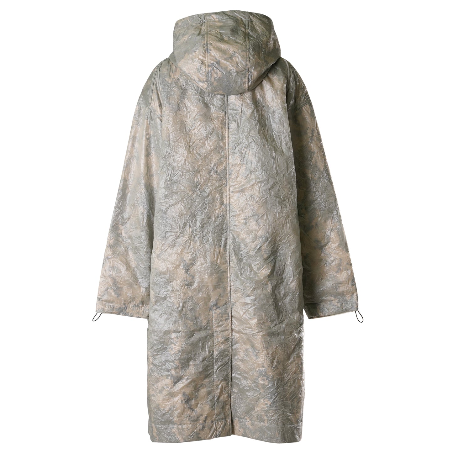 DOUBLE SHELTERED PONCHO / GREY