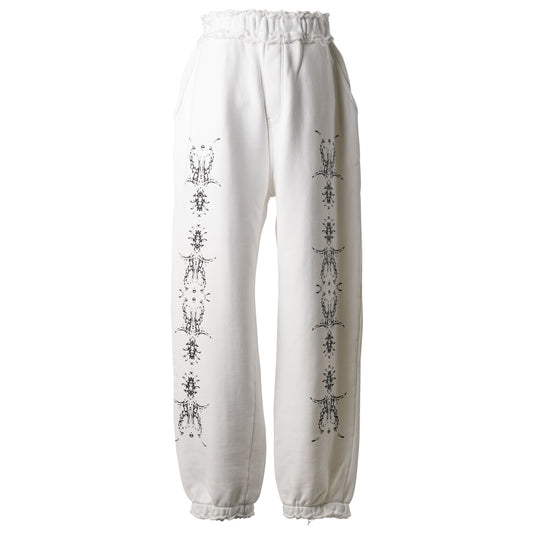 DRAGON SWEAT PANTS / WHITE