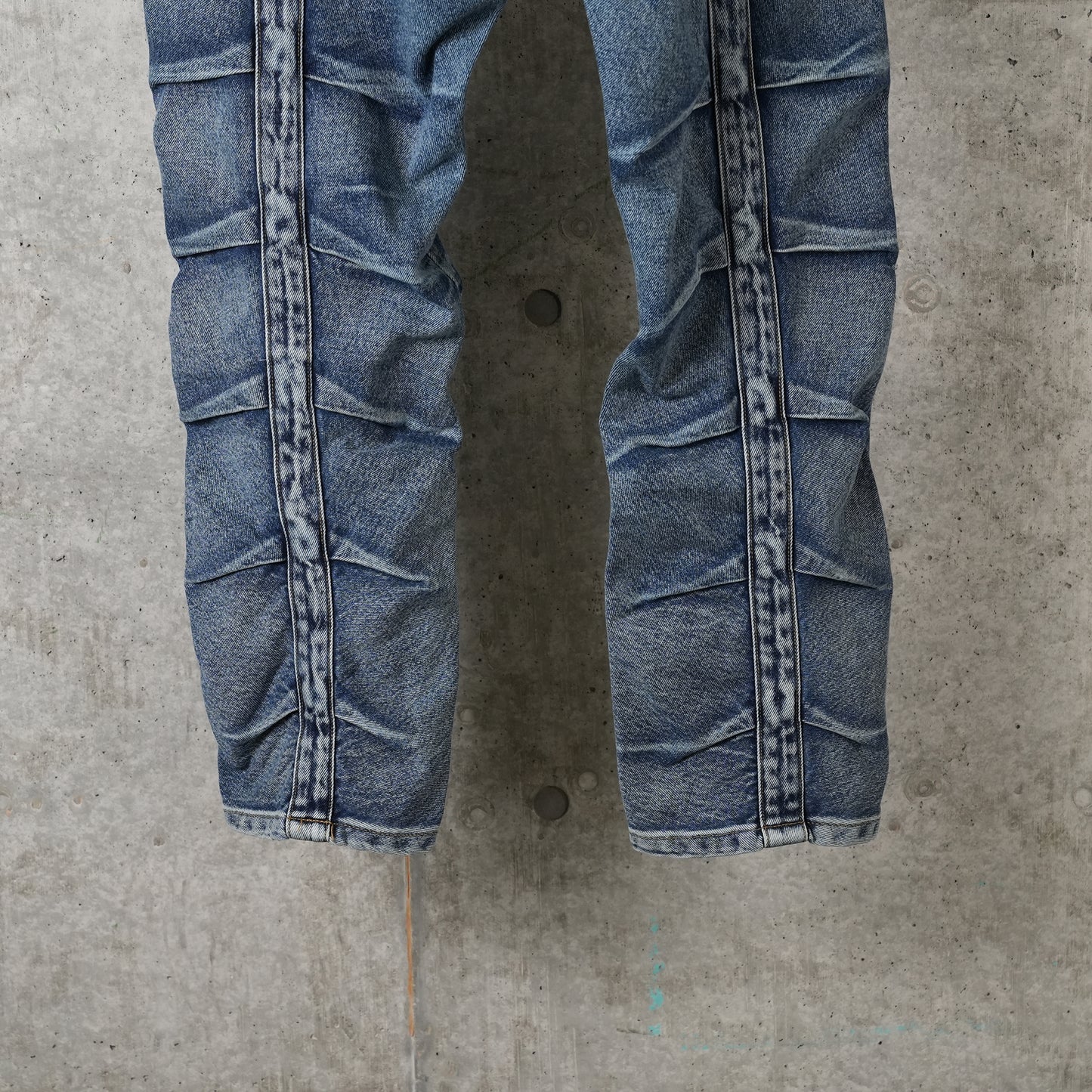 LINE GOB DENIM PANTS / BLUE