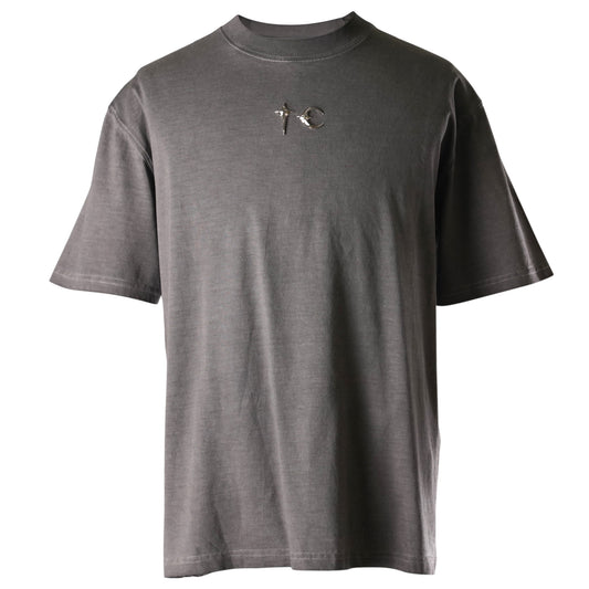 TC BASIC T-SHIRT / GREY