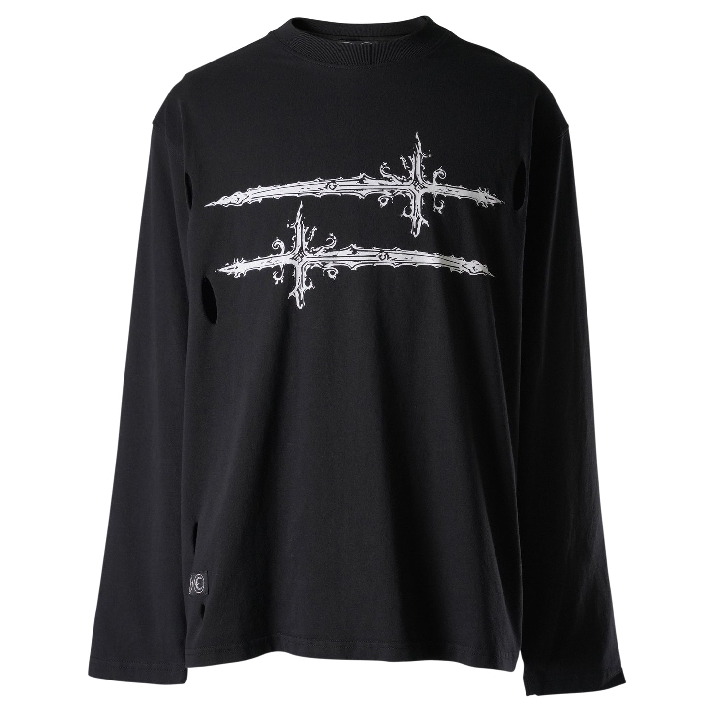 CROSS T LONG SLEEVE / BLACK