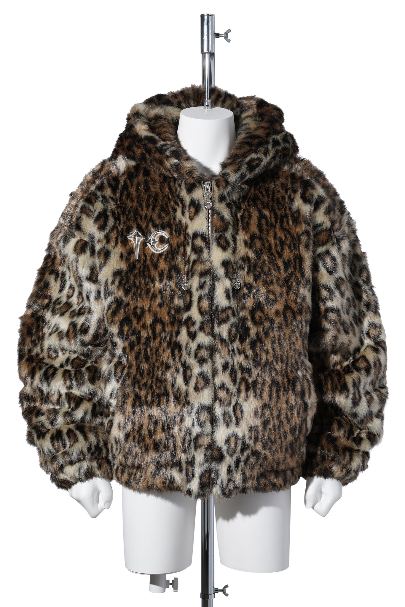 TC BIG FUR JACKET / BROWN