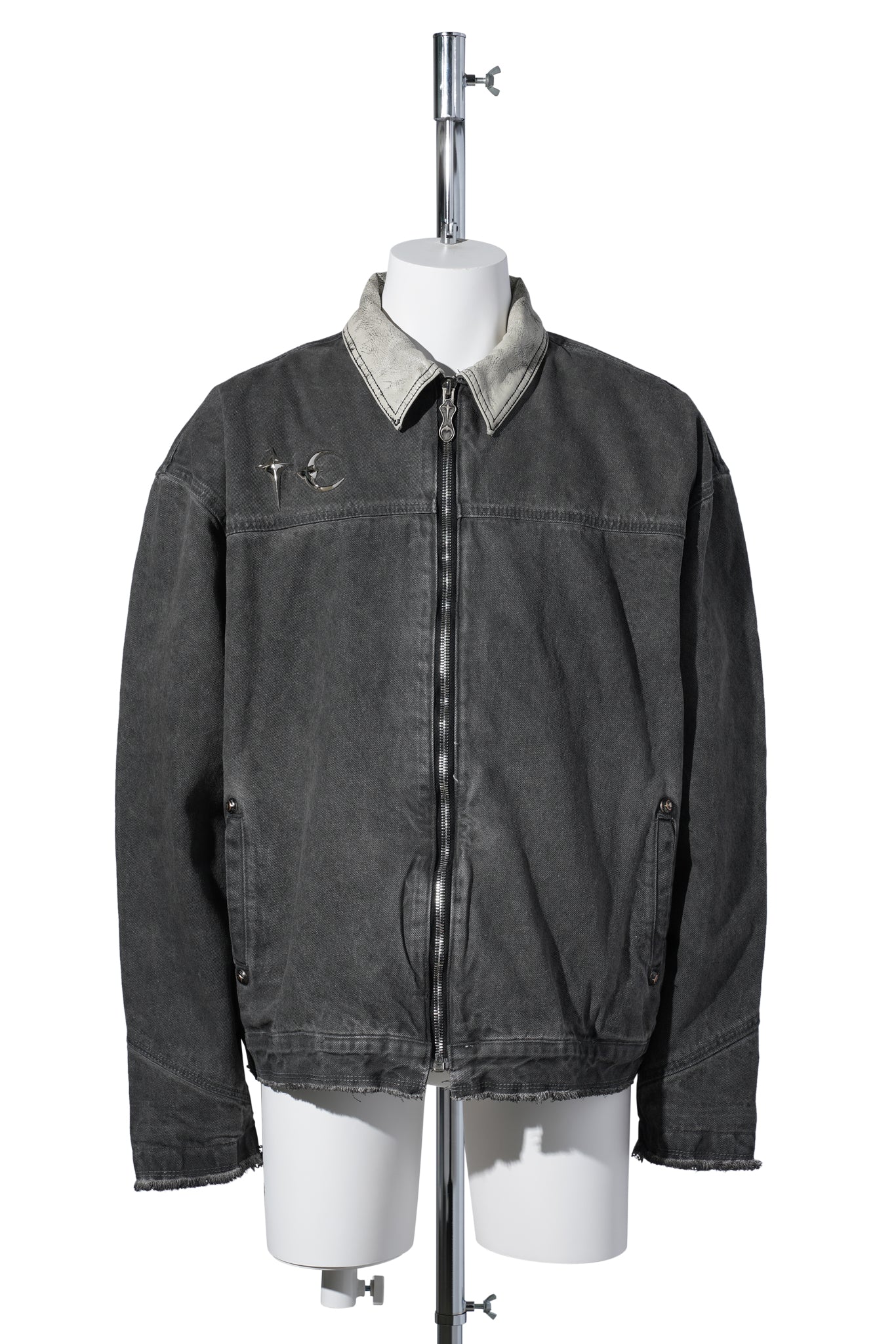 TC WASHED WORK JACKET / CHARCOAL