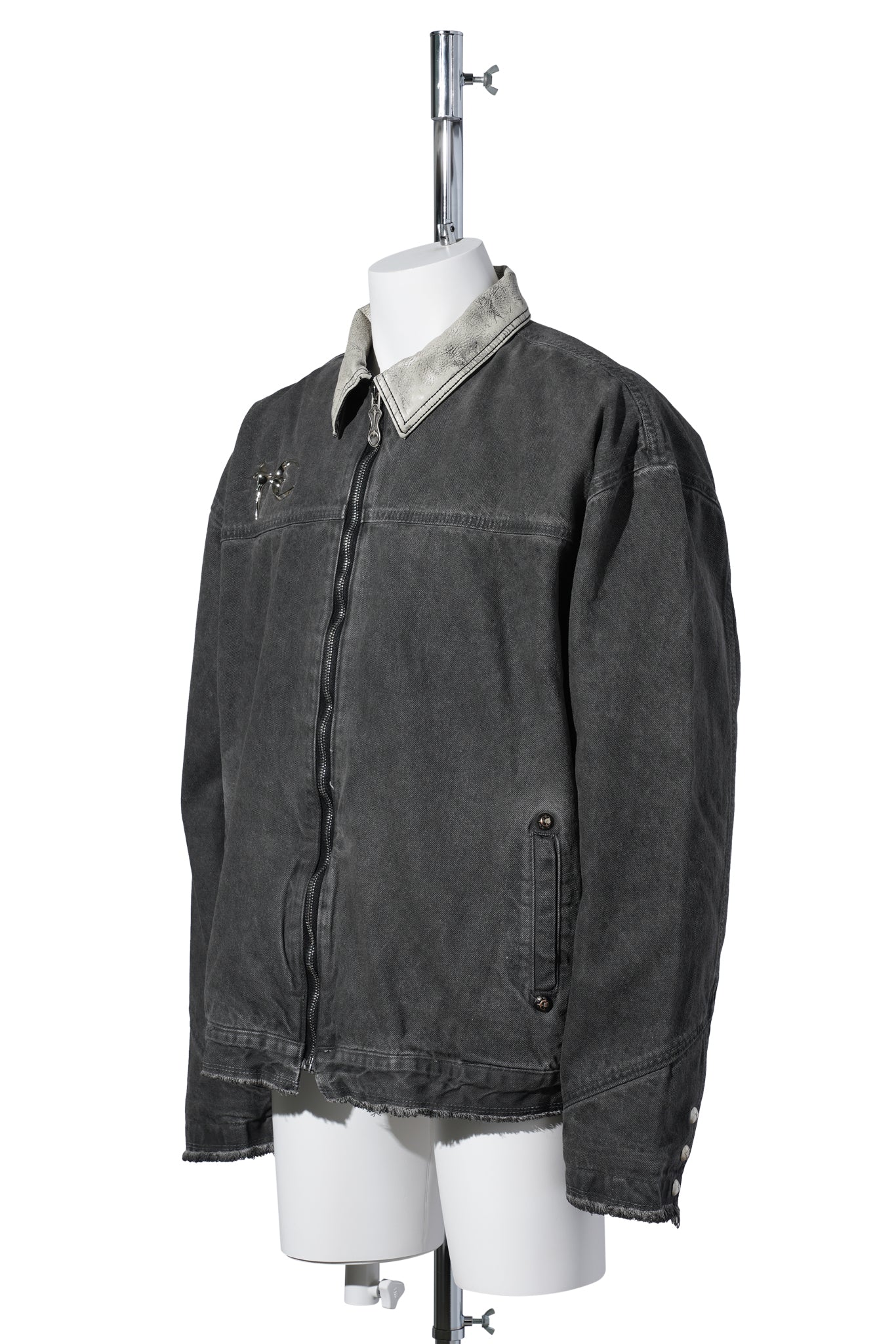 TC WASHED WORK JACKET / CHARCOAL