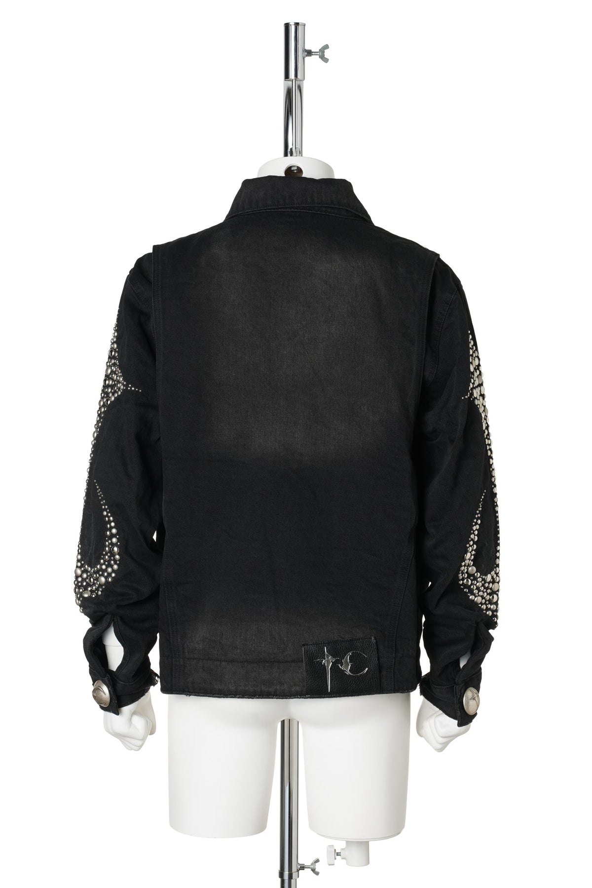 IRON STEEL FOCUS DENIM JACKET / BLACK