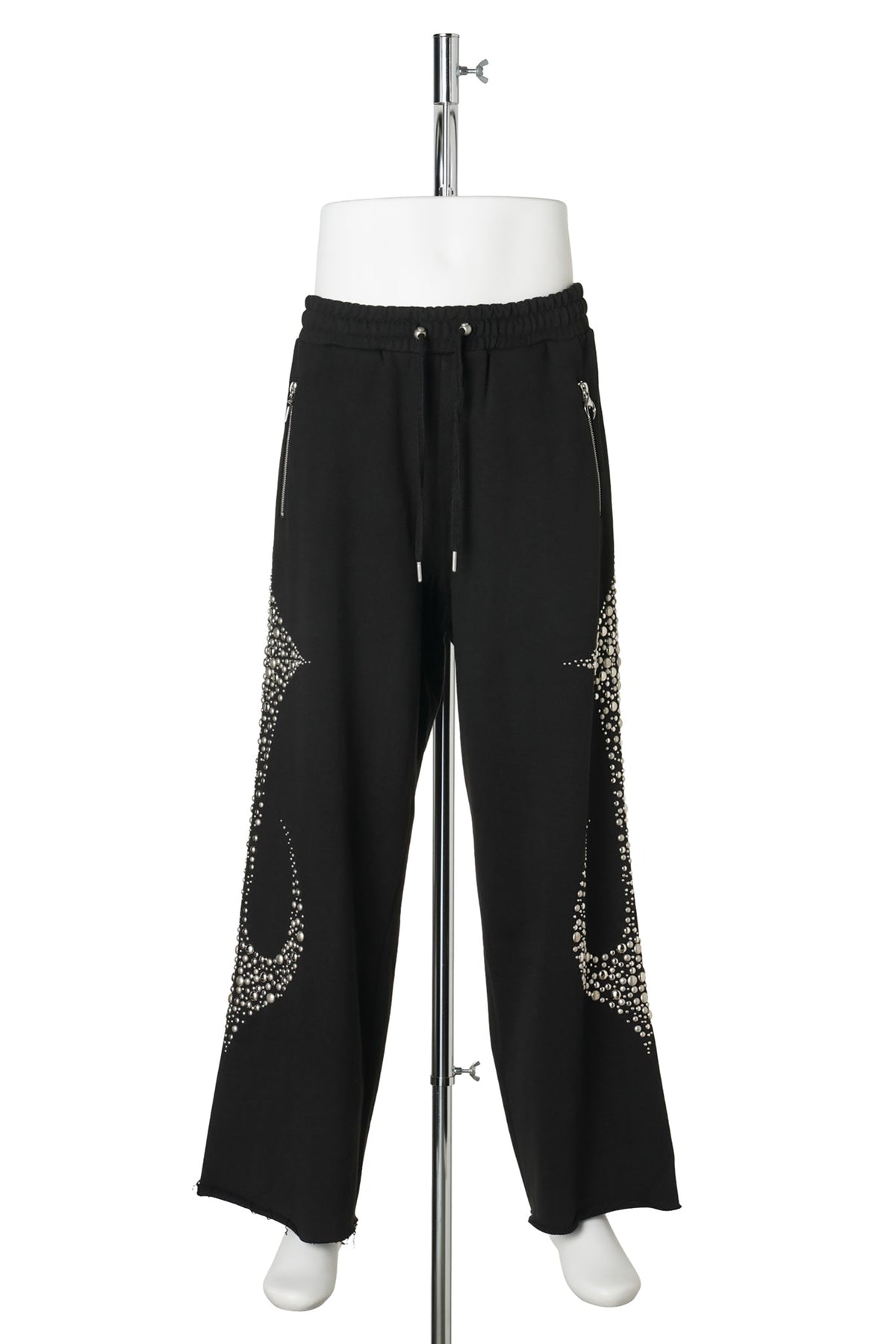 IRON STEEL FOCUS SWEATPANTS / BLACK
